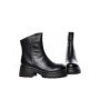 Ghete Dama din piele naturala 83125 BLACK | ADVANCER