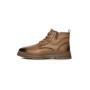 Ghete Barbati din piele naturala 806005 KHAKI | ADVANCER