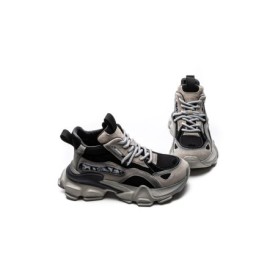 Pantofi Sport Dama din piele naturala Y5797-1 BLACK-GREY | ADVANCER