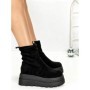 Ghete Dama cu Platforma 68WL35 BLACK | MEI