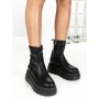 Ghete Dama cu Platforma 68WL35 BLACK | MEI