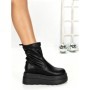 Ghete Dama cu Platforma 68WL35 BLACK | MEI