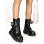 Ghete Dama cu Platforma 6ZP8 BLACK | MEI