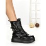 Ghete Dama cu Platforma 6ZP8 BLACK | MEI