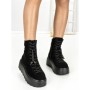 Ghete Dama cu Platforma 68WL37 BLACK | MEI