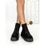 Ghete Dama cu Platforma 68WL37 BLACK | MEI