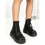 Ghete Dama cu Platforma 68WL37 BLACK | MEI