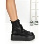 Ghete Dama cu Platforma 68WL37 BLACK | MEI