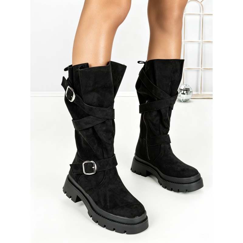 Ghete Dama 6AH29 BLACK | MEI