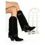 Cizme Dama cu Toc 6AH22 BLACK | MEI