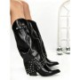 Cizme Dama cu Toc 6AH22 BLACK | MEI