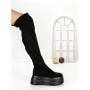 Cizme Dama cu Platforma 68WL27 BLACK | MEI