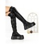 Cizme Dama cu Platforma 68WL27 BLACK | MEI