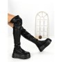 Cizme Dama cu Platforma 68WL27 BLACK | MEI