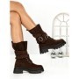 Ghete Dama 6AH28 DARK BROWN | MEI