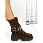 Ghete Dama 6AH28 DARK BROWN | MEI