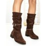 Ghete Dama 6AH25 DARK BROWN | MEI
