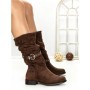 Ghete Dama 6AH25 DARK BROWN | MEI