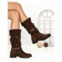 Ghete Dama 6AH25 DARK BROWN | MEI