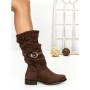 Ghete Dama 6AH25 DARK BROWN | MEI