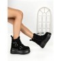 Ghete Dama cu Platforma 56WL13 BLACK | MEI