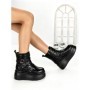 Ghete Dama cu Platforma 56WL13 BLACK | MEI