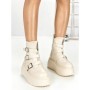 Ghete Dama cu Platforma 56WL13 BEIGE | MEI