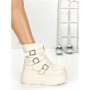 Ghete Dama cu Platforma 56WL13 BEIGE | MEI