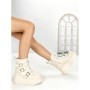 Ghete Dama cu Platforma 56WL13 BEIGE | MEI