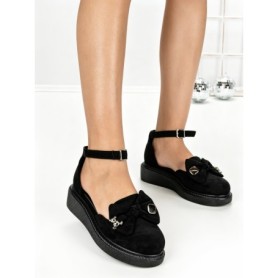 Pantofi Casual Dama 5H57 BLACK | MEI