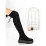 Cizme Dama cu Platforma 68WL28 BLACK | MEI