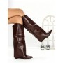 Cizme Dama cu Platforma 6GS3 WINE | MEI