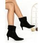 Botine cu Toc Subtire 6GS35 BLACK | MEI