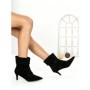 Botine cu Toc Subtire 6GS35 BLACK | MEI