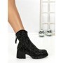 Ghete Dama 67WL13 BLACK-GUN | MEI