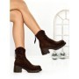 Ghete Dama 67WL13 BROWN | MEI