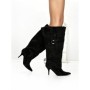 Cizme Dama cu Toc 6XKK5 BLACK | MEI