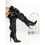 Cizme Dama cu Toc 6XKK10 BLACK | MEI