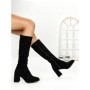 Cizme Dama cu Toc 6GS2 BLACK | MEI
