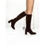 Cizme Dama cu Toc 6GS2 DARK BROWN | MEI