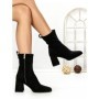 Botine cu Toc Gros 6GS10 BLACK | MEI