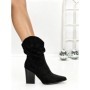 Botine cu Toc Gros 6KV13 BLACK | MEI