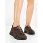 Sneakers Dama 5H71 BROWN | MEI