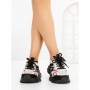 Pantofi Sport Dama din piele naturala Y5786 CREAM-RED | ADVANCER