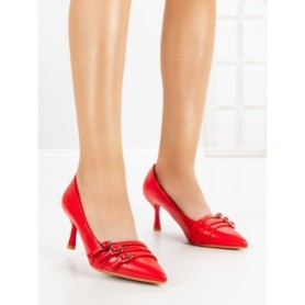 Pantofi Stiletto 77-542 RED | CM