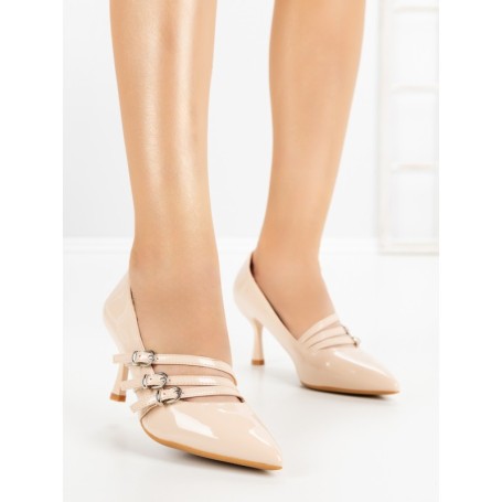 Pantofi Stiletto 77-543 BEIGE | CM