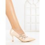 Pantofi Stiletto 77-543 BEIGE | CM