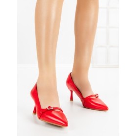 Pantofi Stiletto 77-544 RED | CM