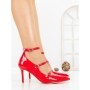 Pantofi Stiletto 77-548 RED | CM