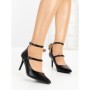 Pantofi Stiletto 77-550 BLACK | CM